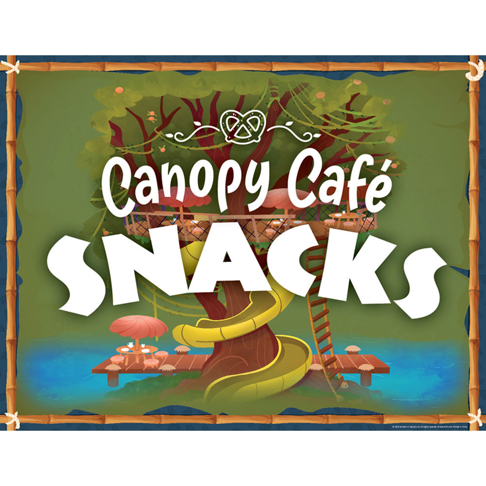 Snacks Sign - Jungle Journey Answers VBS 2024