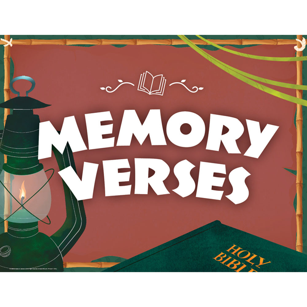 Memory Verse Sign - Jungle Journey Answers VBS 2024
