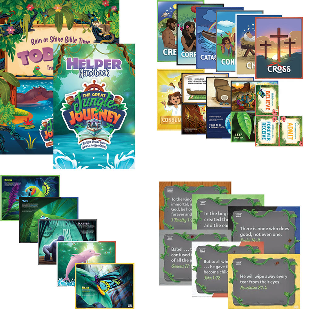 Toddler Resource Kit - Jungle Journey Answers VBS 2024