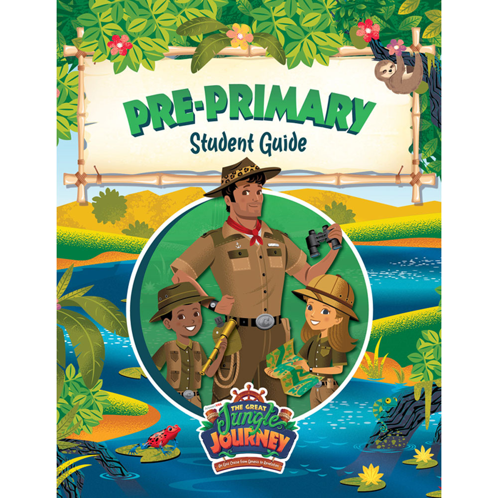 Pre-Primary Student Guide  (Pack of 10) - Jungle Journey Answers VBS 2024