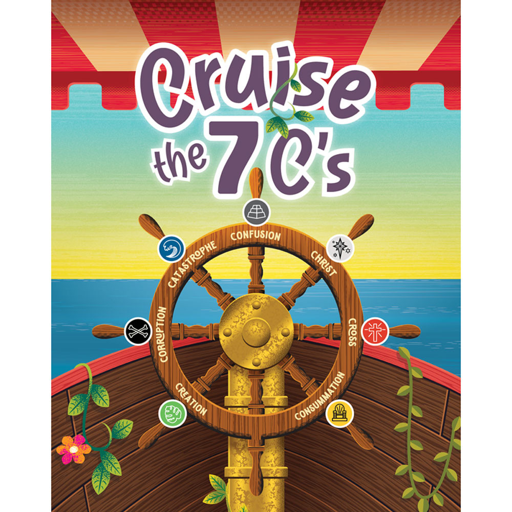 Cruise the 7 C's booklet (Pack of 10) Jungle Journey Answers VBS 2024