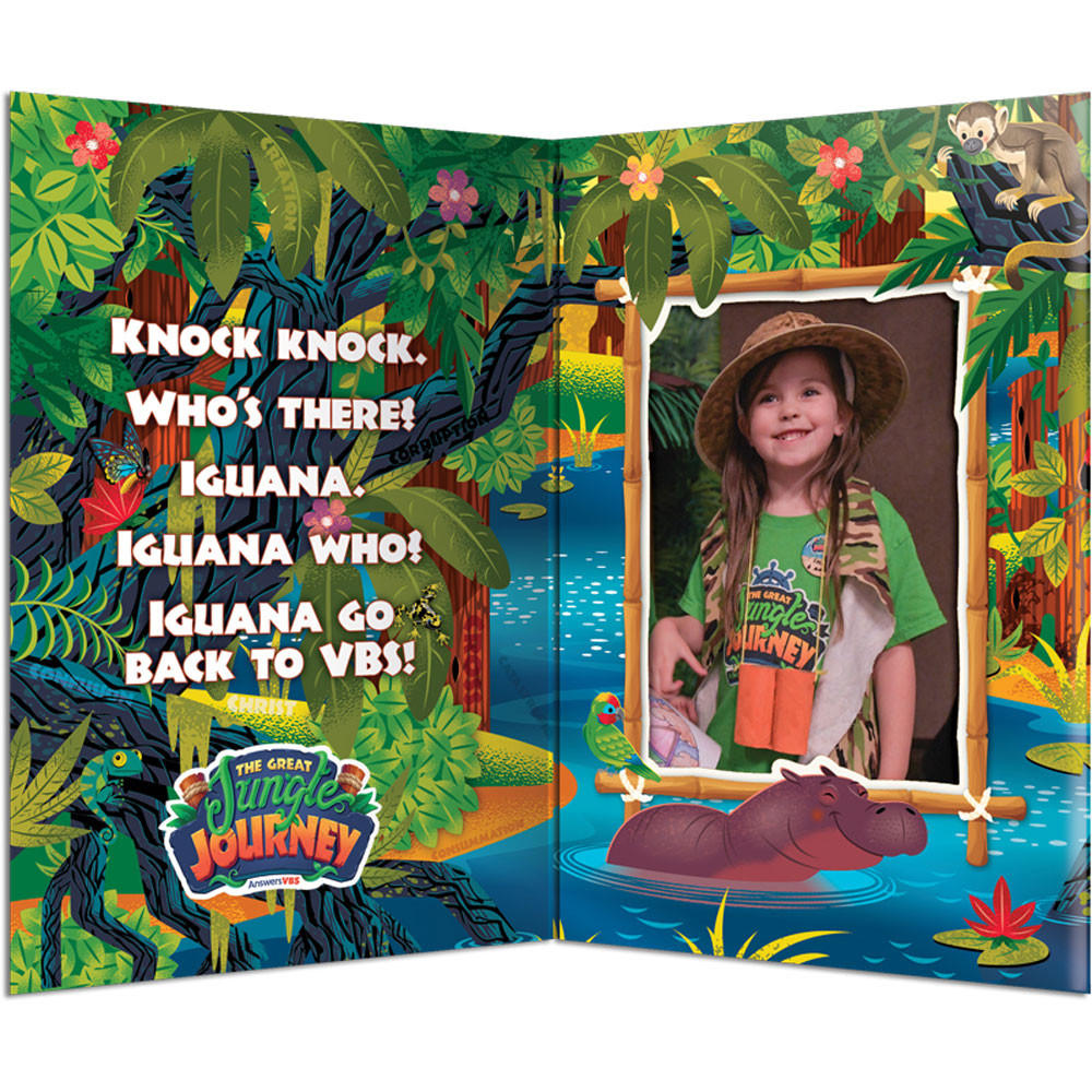Photo Frame (Pack of 10) - Jungle Journey Answers VBS 2024