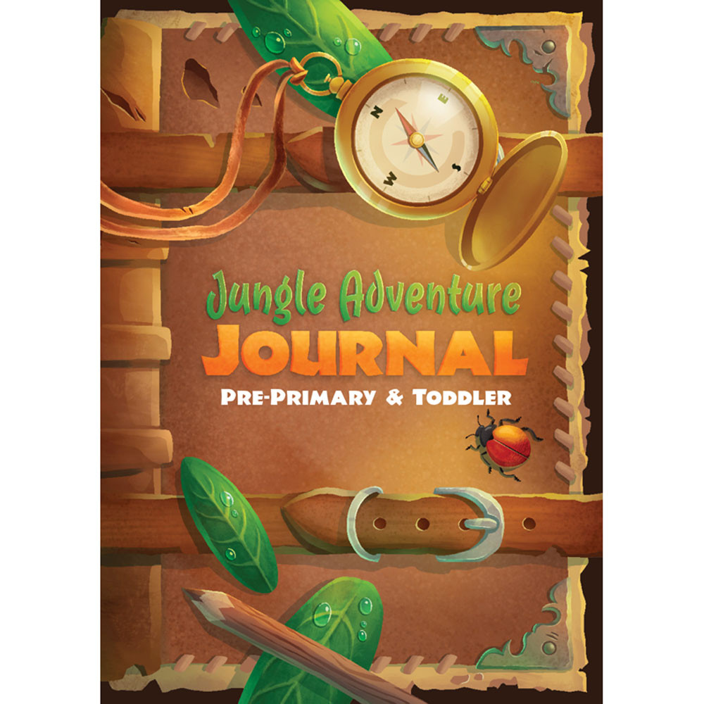 Adventure Guide and stickers set (Pre-Primary/Toddler) (Pack of 10) - Jungle Journey Answers VBS 2024