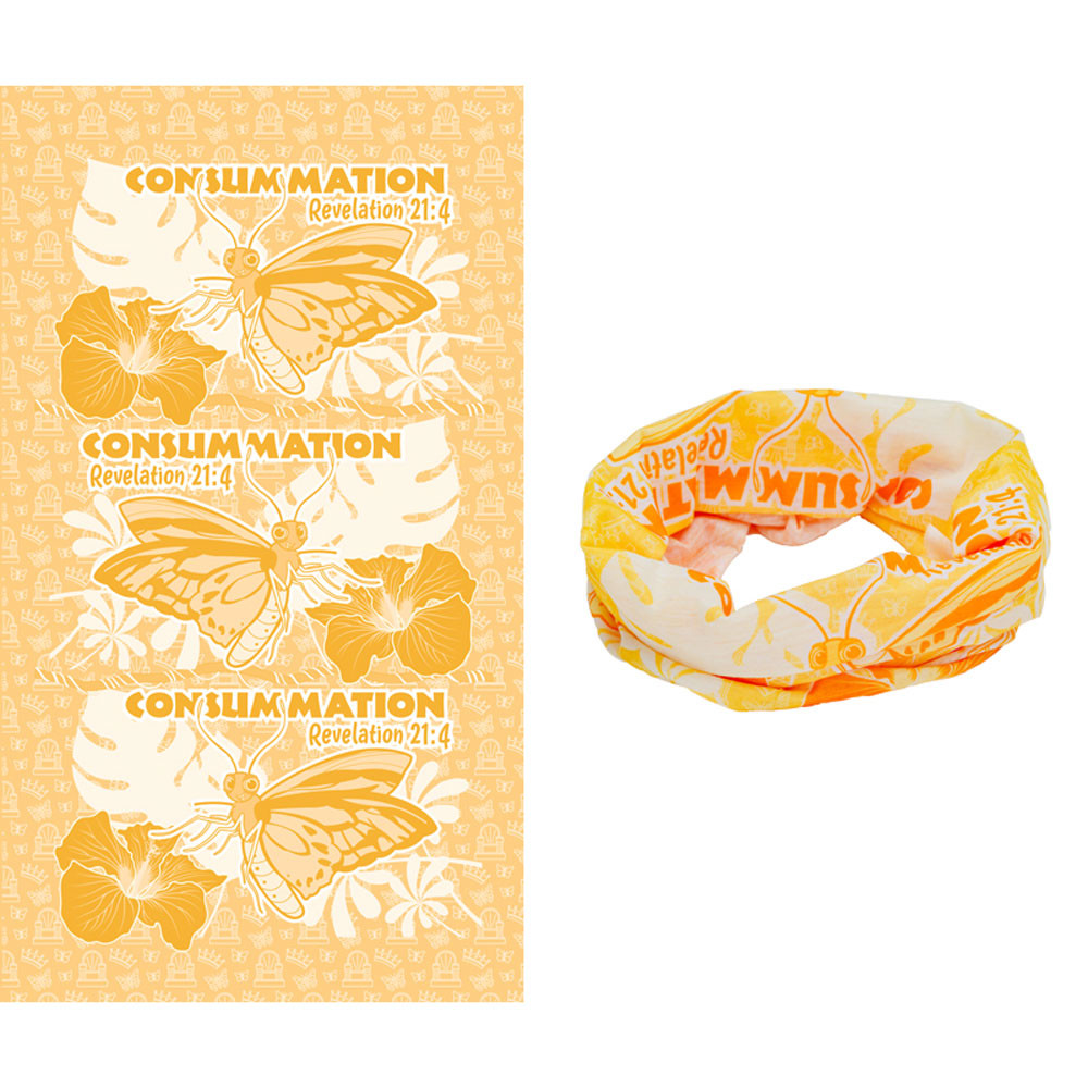 Tubular Bandana - Yellow (Pack of 10) - Jungle Journey Answers VBS