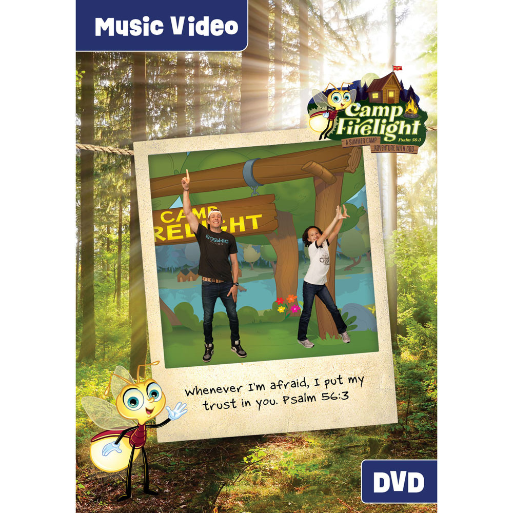 Music Video DVD - Camp Firelight VBS 2024 by Cokesbury