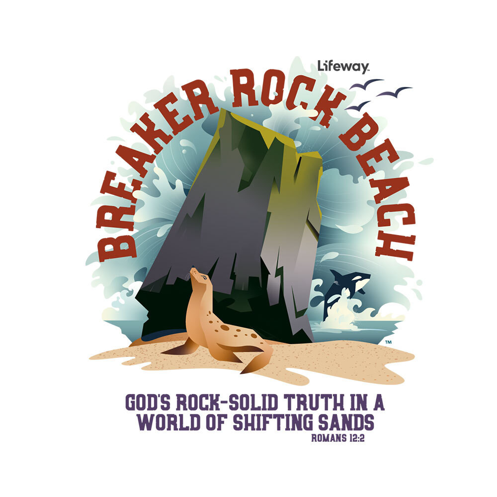 Note Cards Pack of 10 - Breaker Rock Lifeway VBS 2024