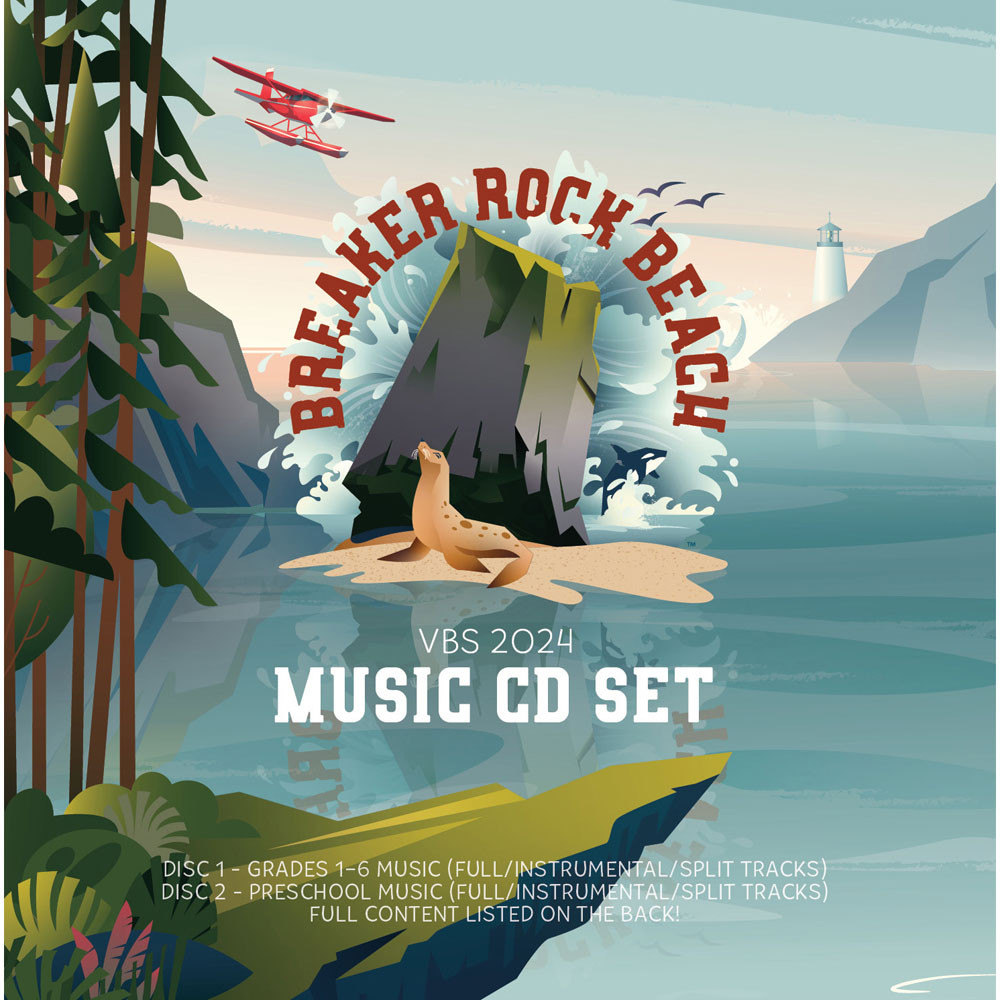 Music CD Set Breaker Rock Lifeway VBS 2024 Concordia Supply