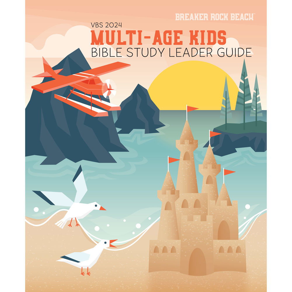 Multi-Age Kids Bible Study Leader Guide - Breaker Rock Lifeway VBS 2024