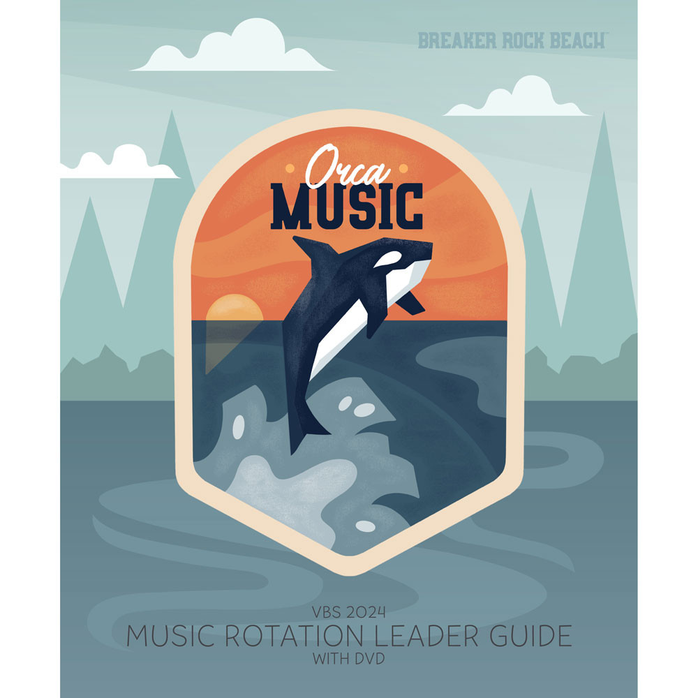 Music Rotation Leader Guide With DVD Breaker Rock Lifeway VBS 2024