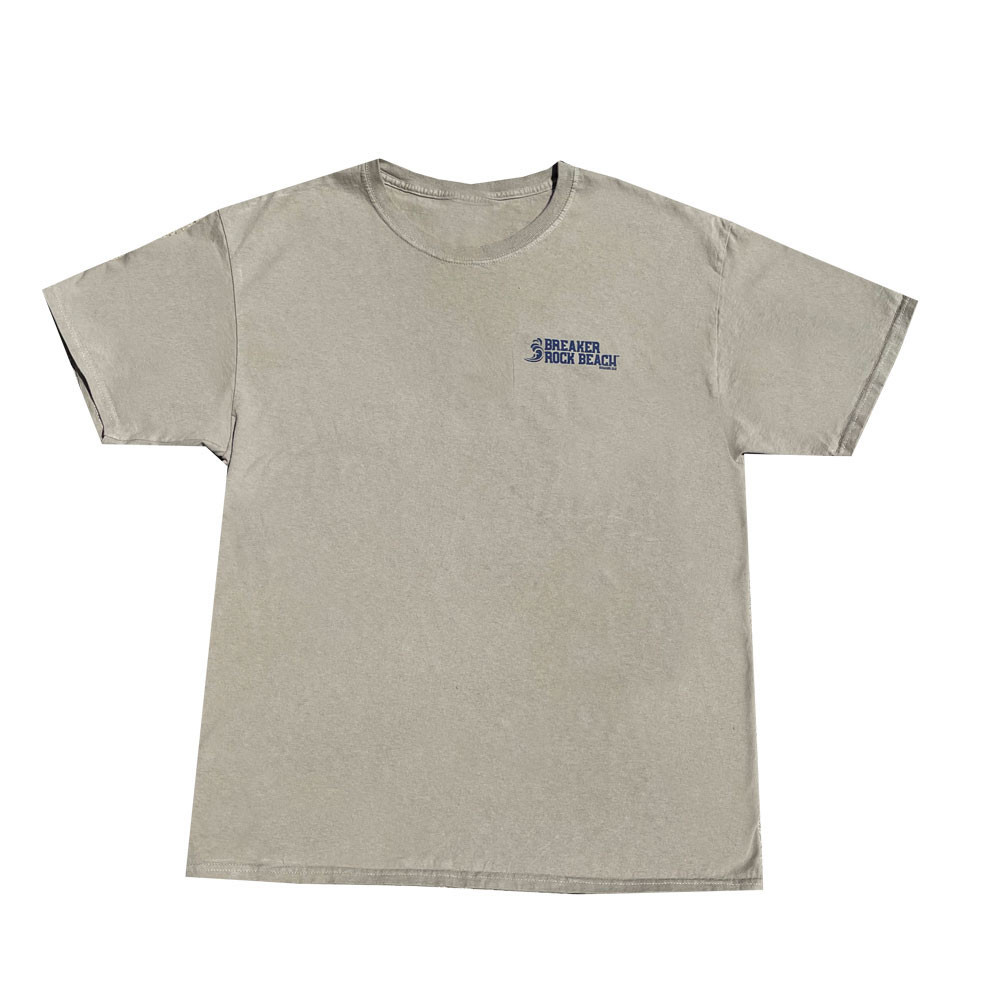 Visit BRB Khaki T-Shirt - Adult Small - Breaker Rock Lifeway VBS 2024