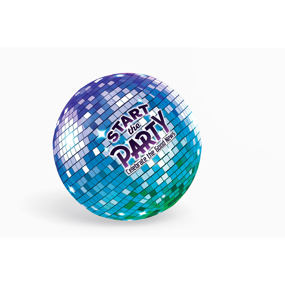 Giant Inflatable Disco Ball - Start the Party VBS 2024 by Orange