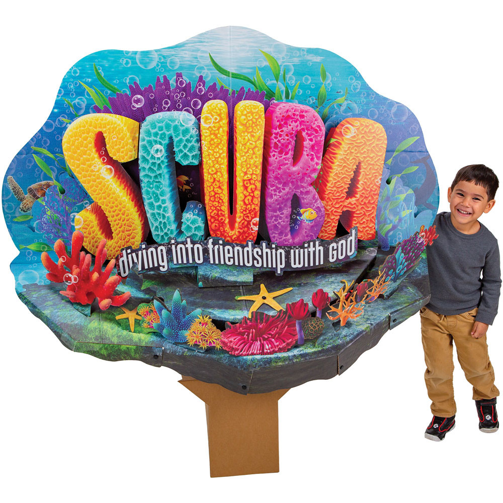 Scuba Theme Display - Scuba VBS 2024 by Group