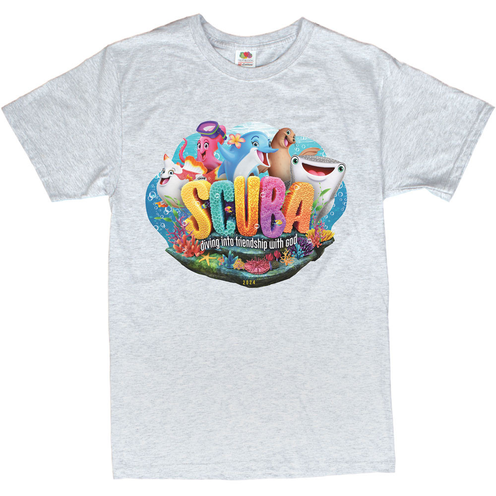 Theme T-shirt, Child XS - Scuba VBS 2024 by Group