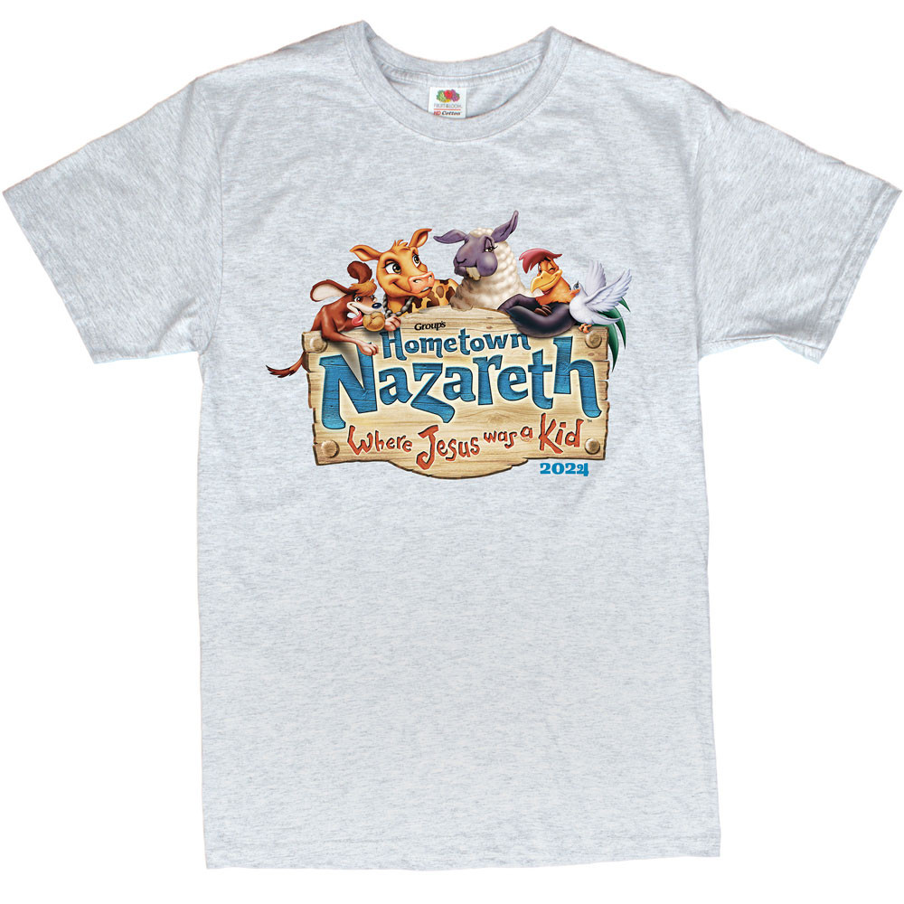 Theme T-shirt, Adult Small - Hometown Nazareth VBS 2024 by Group