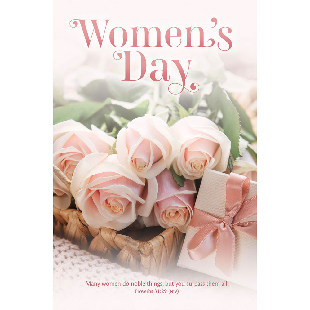 11" Bulletin - Women's Day - Women's Day - Prov 31:29 NIV - U4410