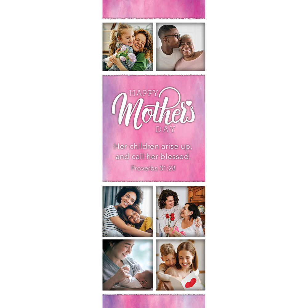 Bookmark - Mother's Day - Happy Mother's Day - Prov 31:28 - H4192B