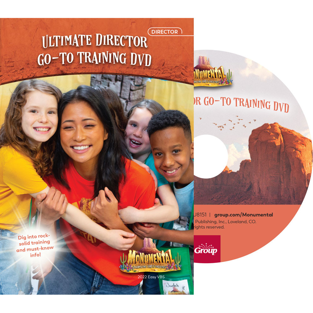 Ultimate Director Go-To Recruiting & Training DVD - Monumental VBS 2022 by Group
