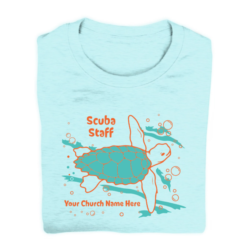 Easy Custom VBS T-Shirt - Two Color Design - Scuba VBS - VSCU050