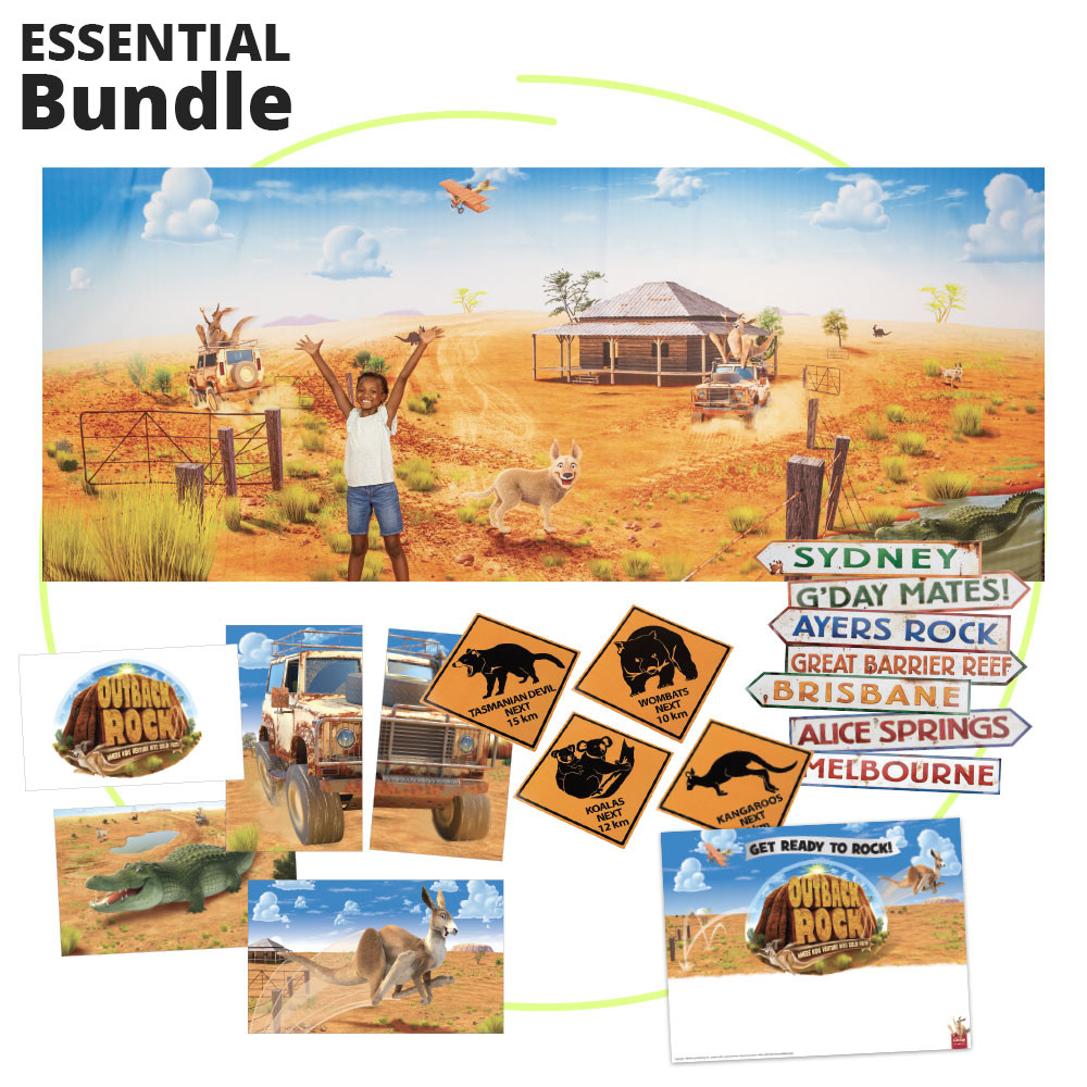 Decor & Publicity Essentials BUNDLE - Outback Rock VBS 2024 by Group