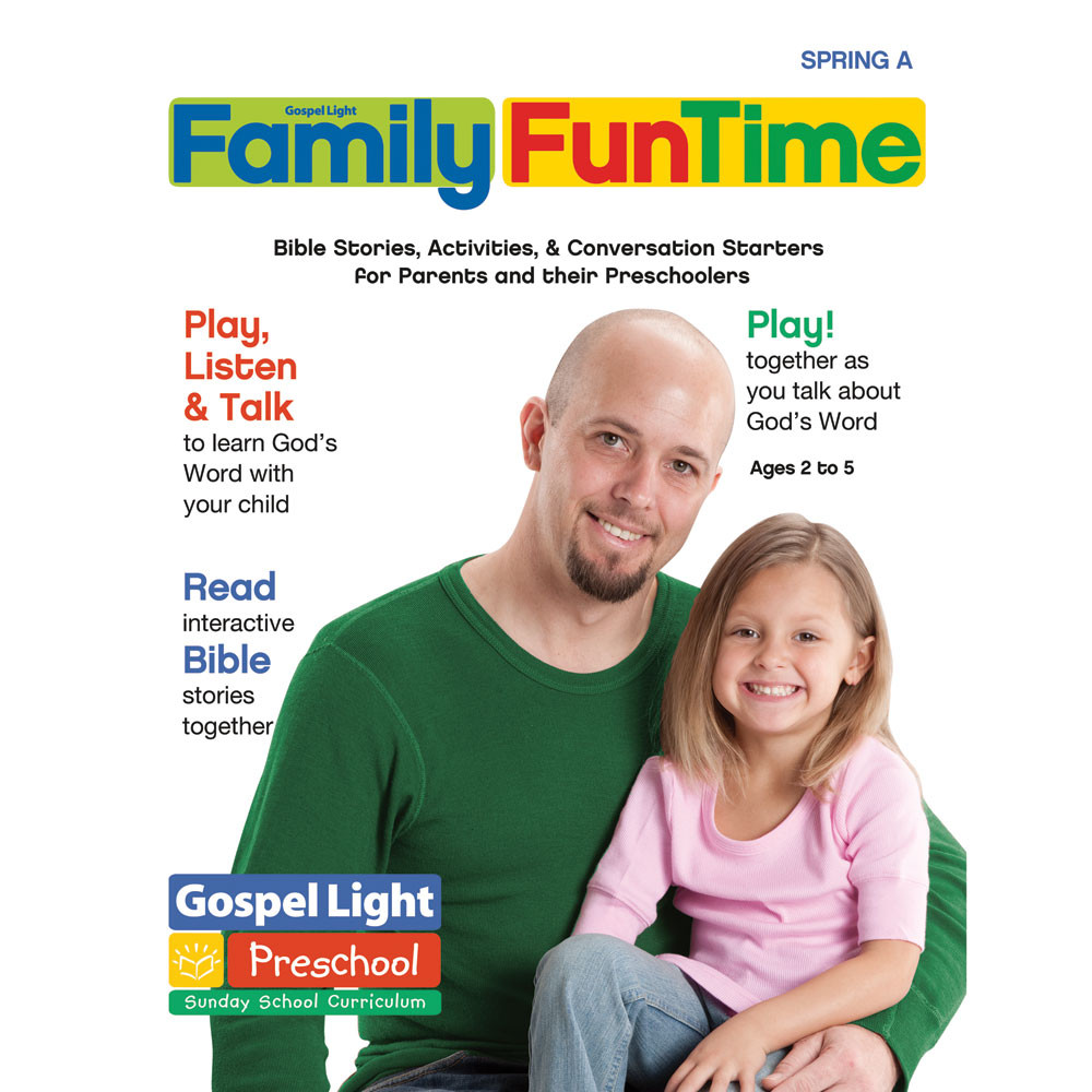 Preschool, Pre-K & K (Ages 2-5) Family FunTime Pages - Gospel Light - Spring 2024 Year A