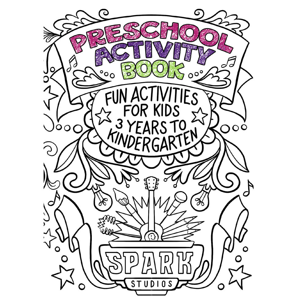 Preschool Activity Book - Spark Studios VBS 2022 by Lifeway