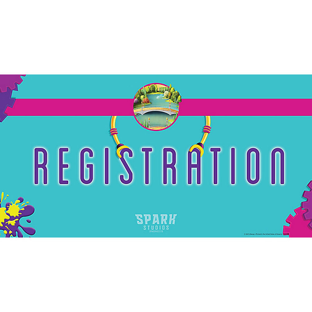Rotation Signs - Pack of 7 - Spark Studios VBS 2022 by Lifeway