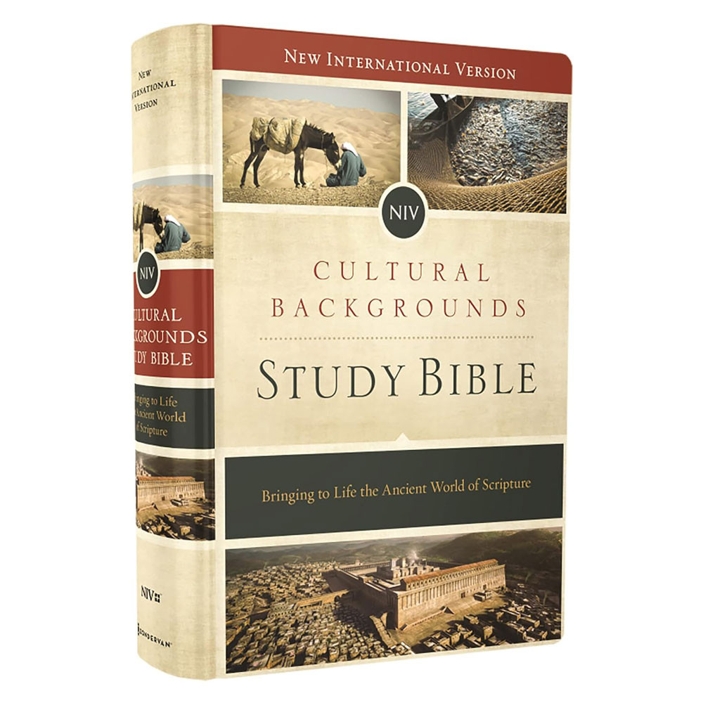 NIV Cultural Backgrounds Study Bible, Hardcover : Bringing to Life the Ancient World of Scripture (Case of 8)