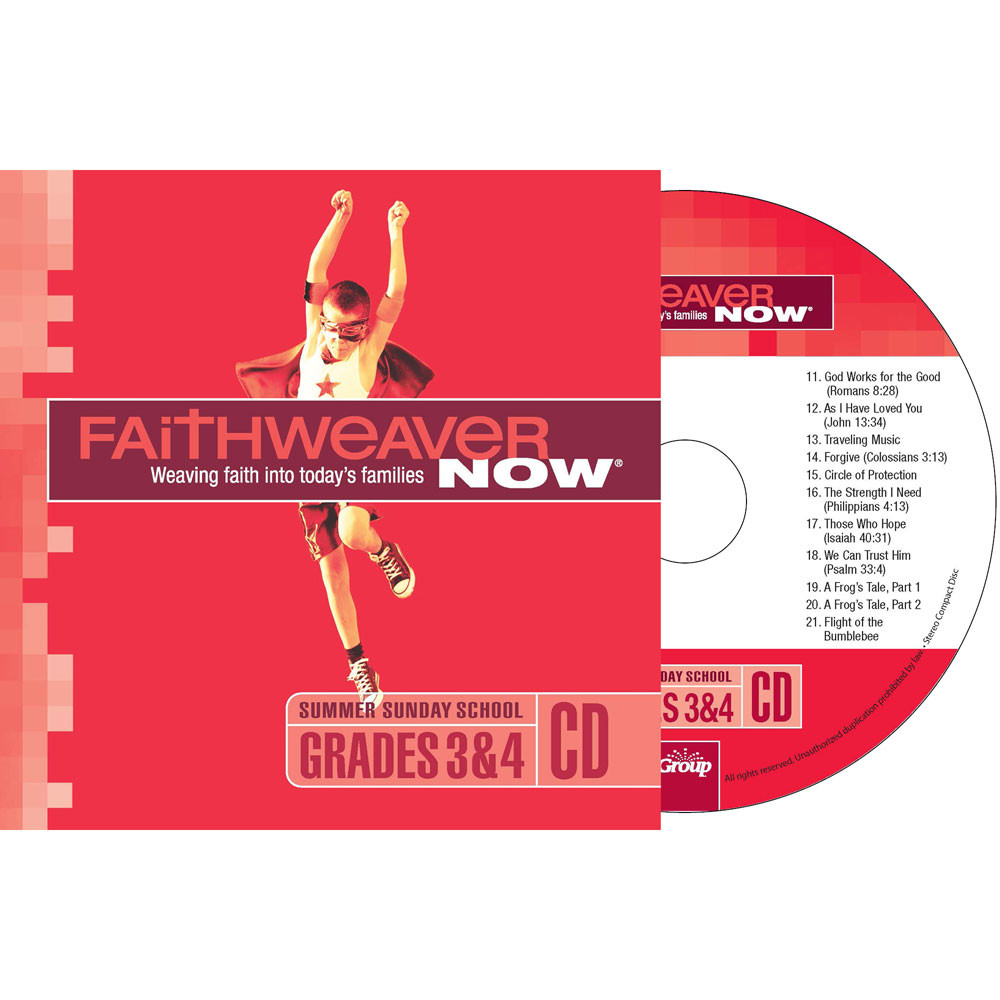 Summer 2024 FaithWeaver NOW Grades 3&4 CD