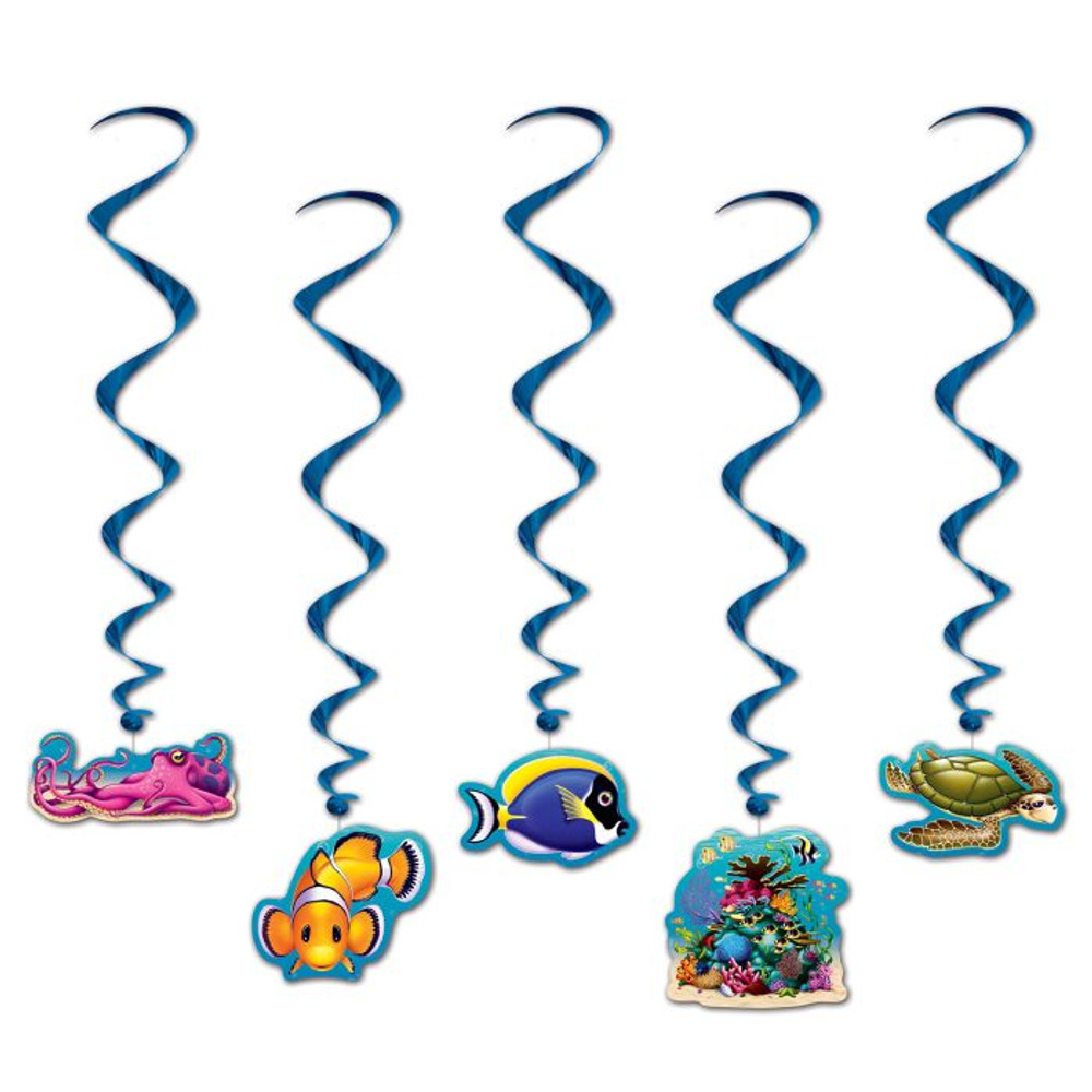 Under the Sea Scuba Whirls (pack of 5) - VBS 2024