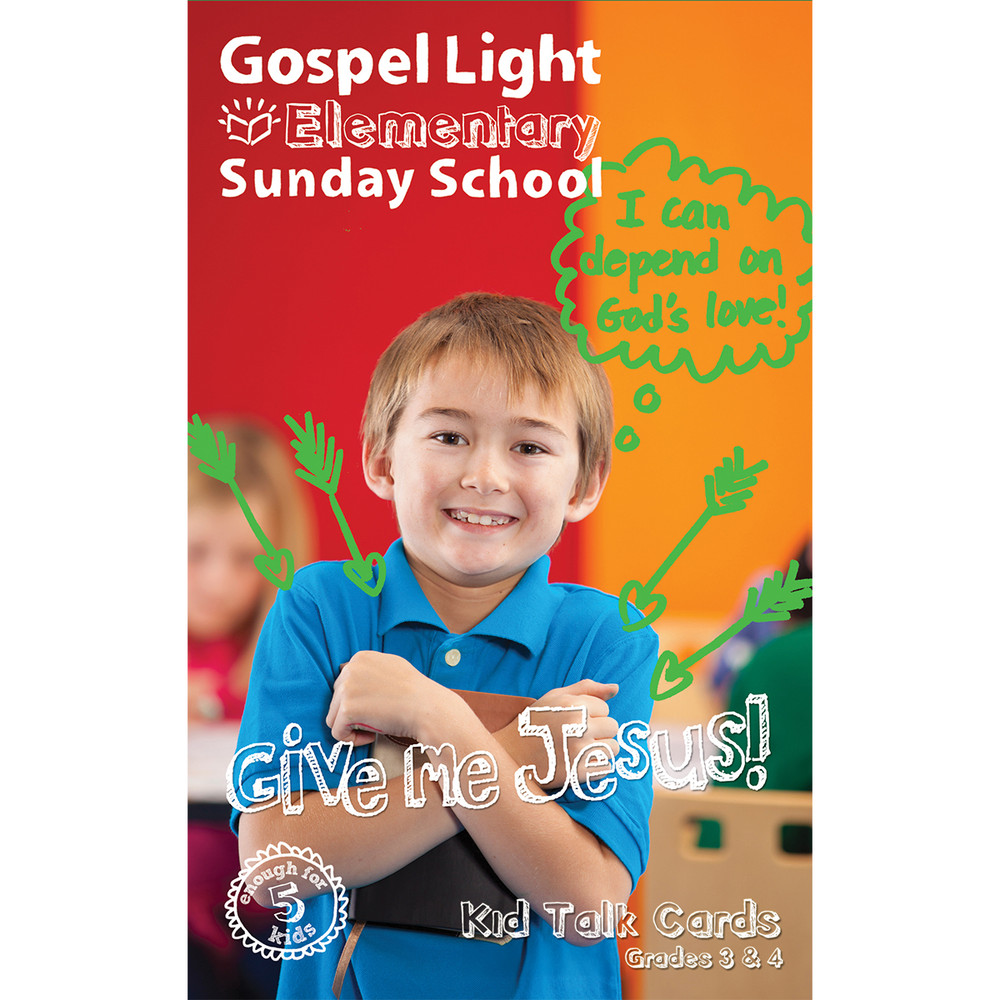 Upper Elementary (Grades 3-4) Kid Talk Cards (5 Students) - Gospel Light - Fall C