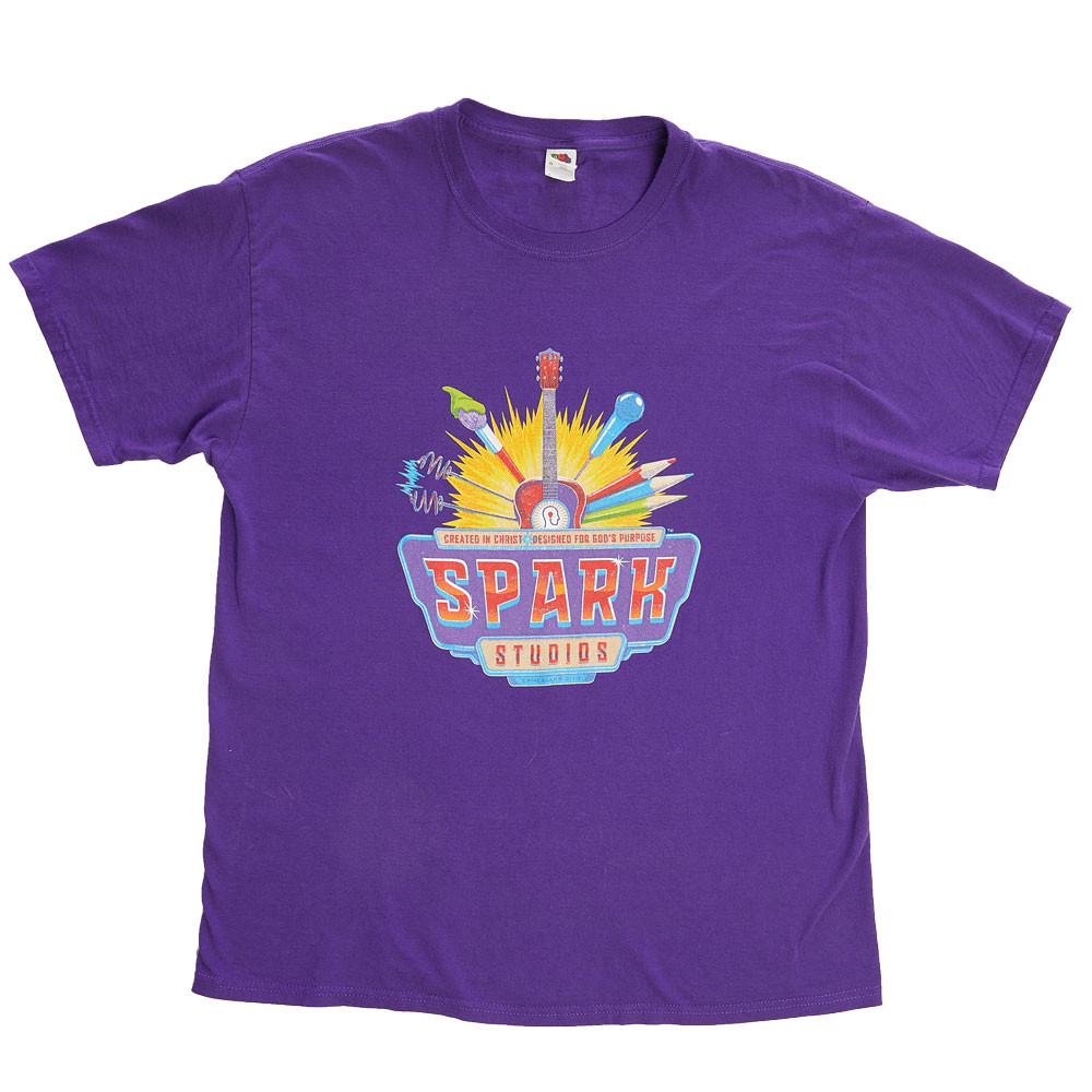 Theme T-Shirt - Youth M - Spark Studios VBS 2022 by Lifeway