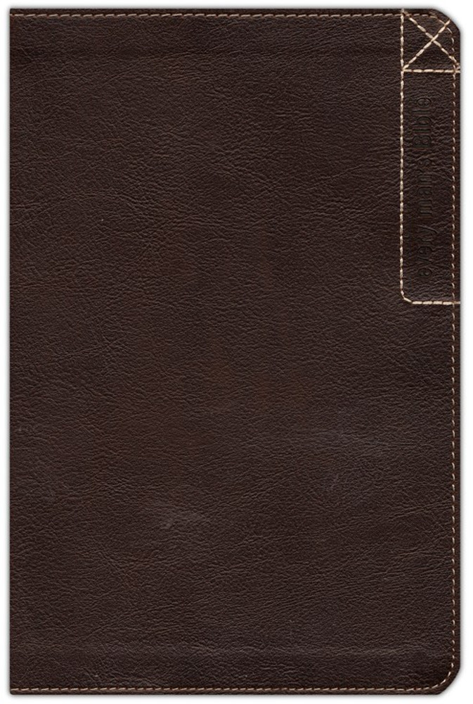 NLT Every Man's Bible Explorer Edition, Leatherlike