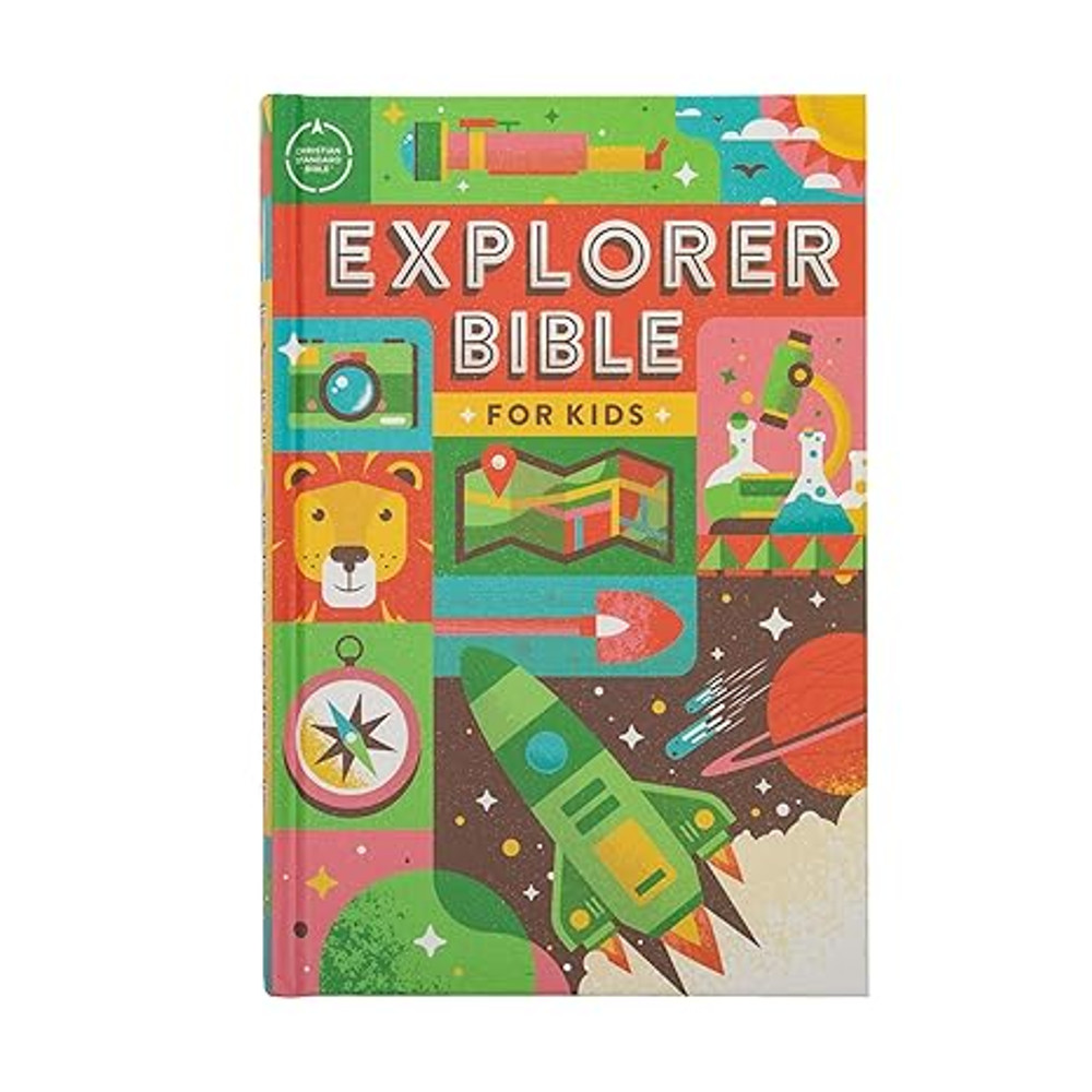 CSB Explorer Bible for Kids, Hardcover: Placing God's Word in the Middle of God's World - Case of 12