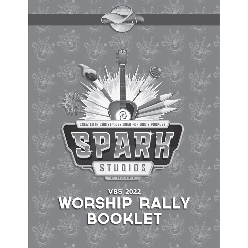 Worship Rally Booklet - Pack of 25 - Spark Studios VBS 2022 by Lifeway