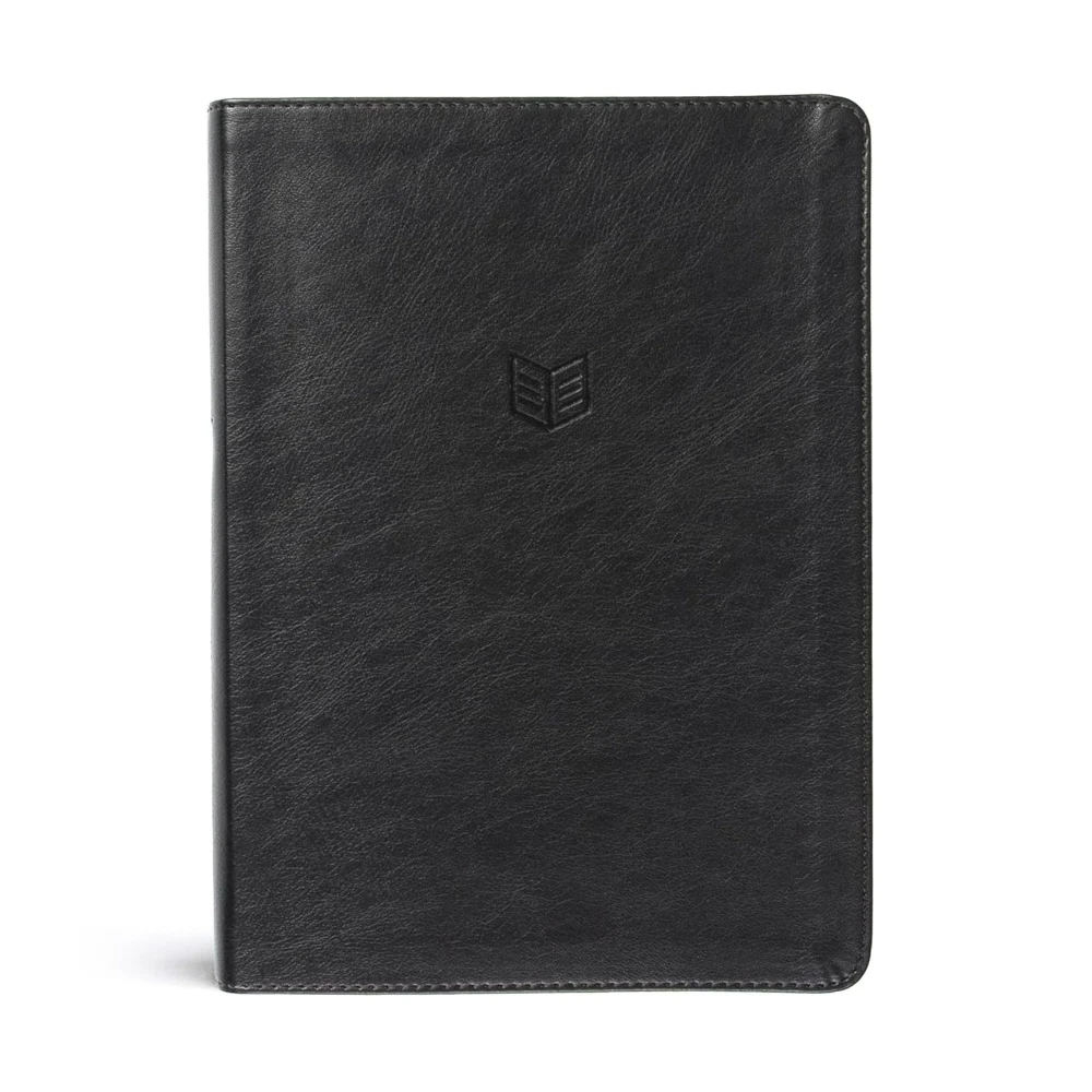 CSB She Reads Truth Bible, Black LeatherTouch Indexed - Bulk Case of 8