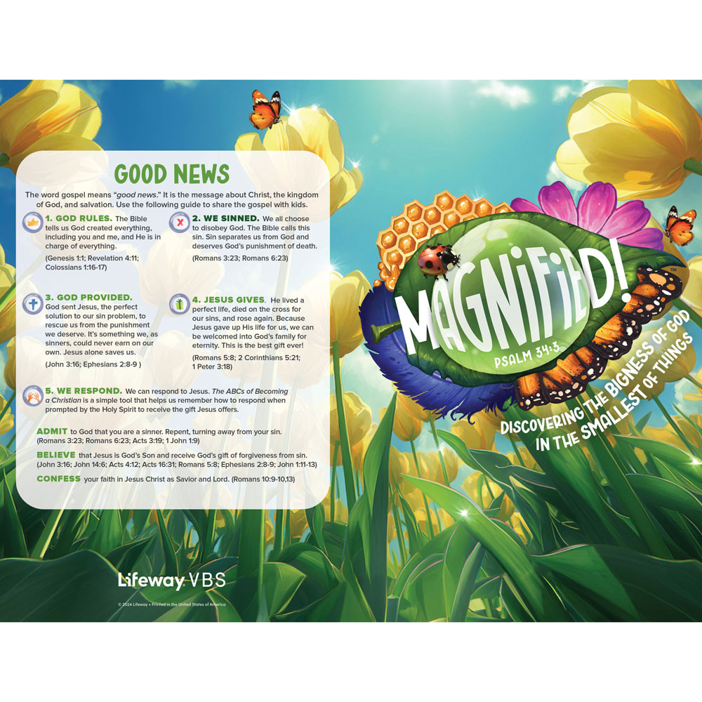 Bulletins Pkg 25 - Magnified! VBS 2025 by Lifeway