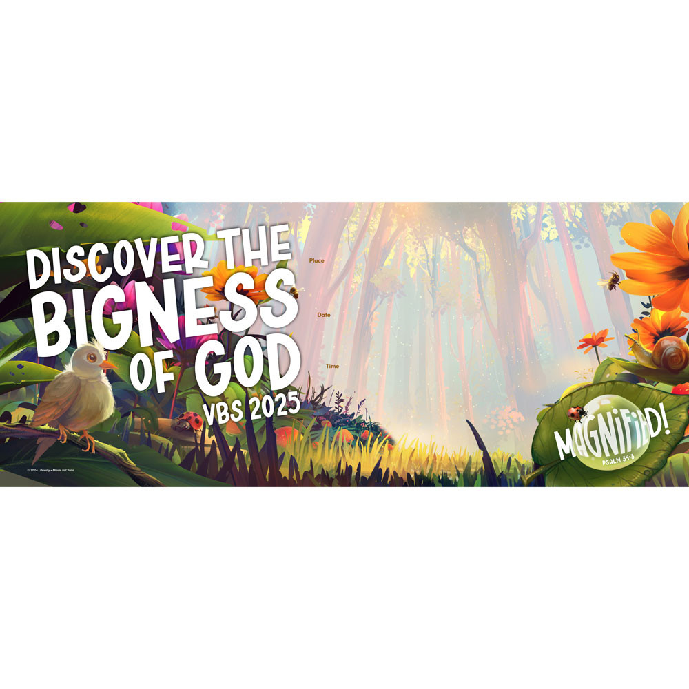 Lifeway Kids VBS 2025 Magnified! Super Duper Sized Backdrop...