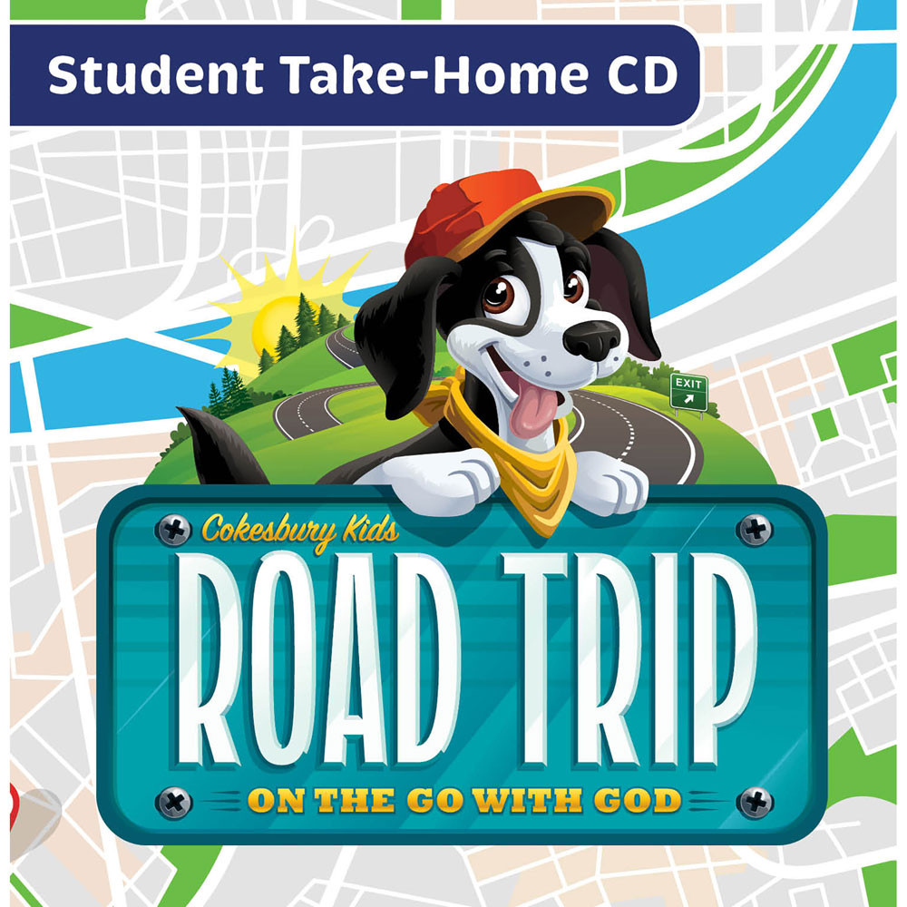 Student Music CD (Pkg of 6) - Road Trip VBS 2025 by Cokesbury