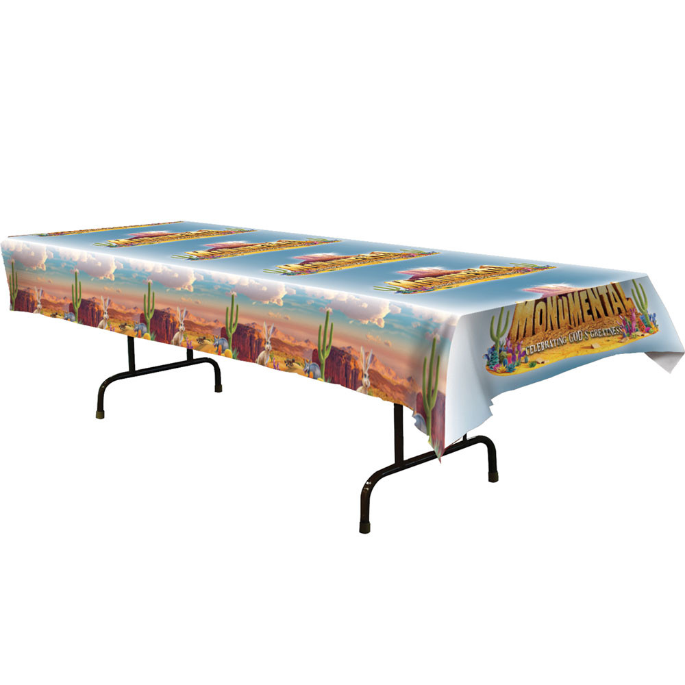 Monumental Table Cover - 54" x 108" - Monumental VBS 2022 by Group