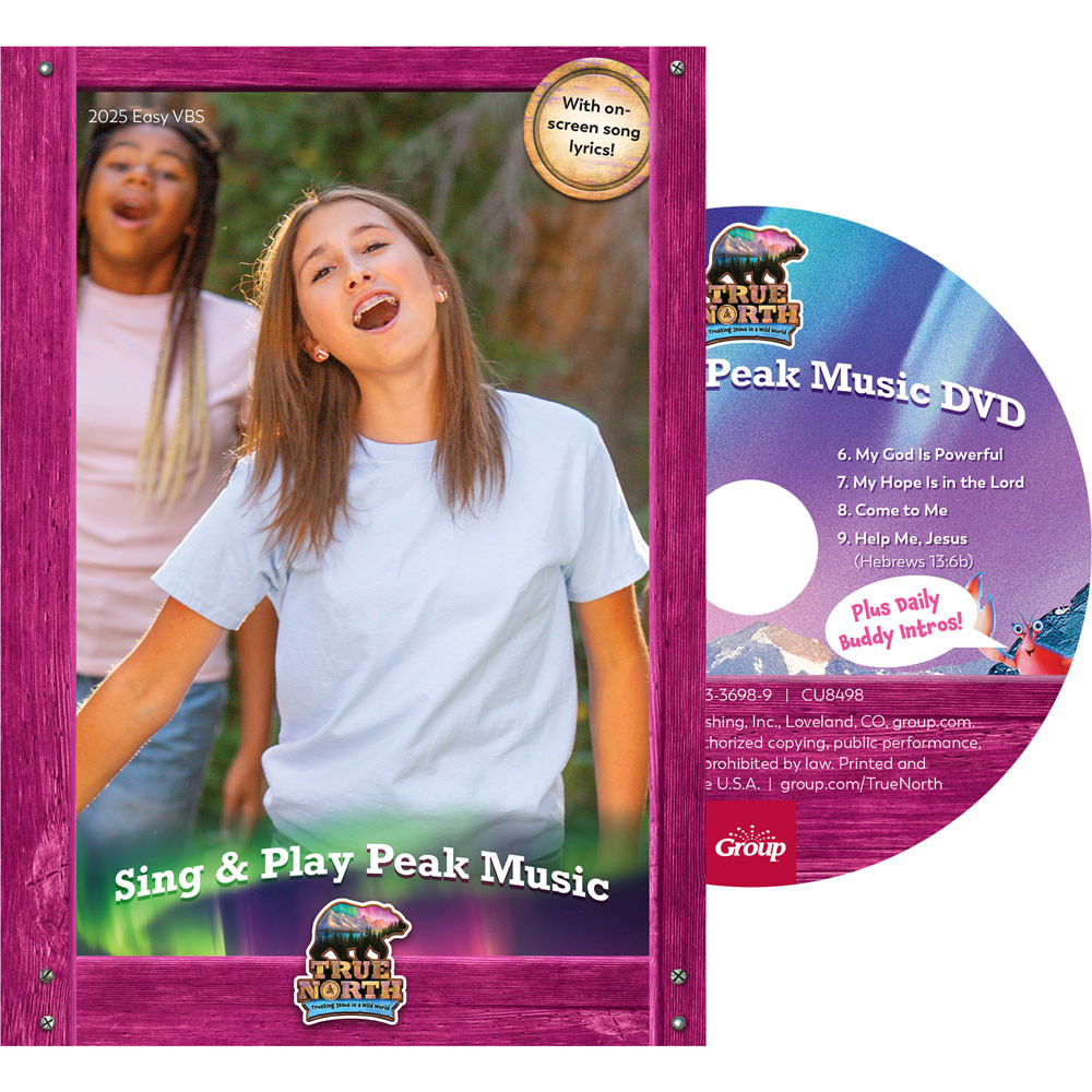 Sing & Play Peak Music DVD - Leader Resource - Includes music