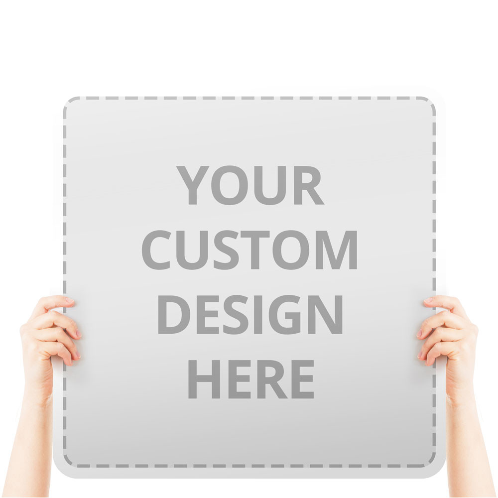Handheld Sign Foam Boards - Upload Your Design - 24" Square