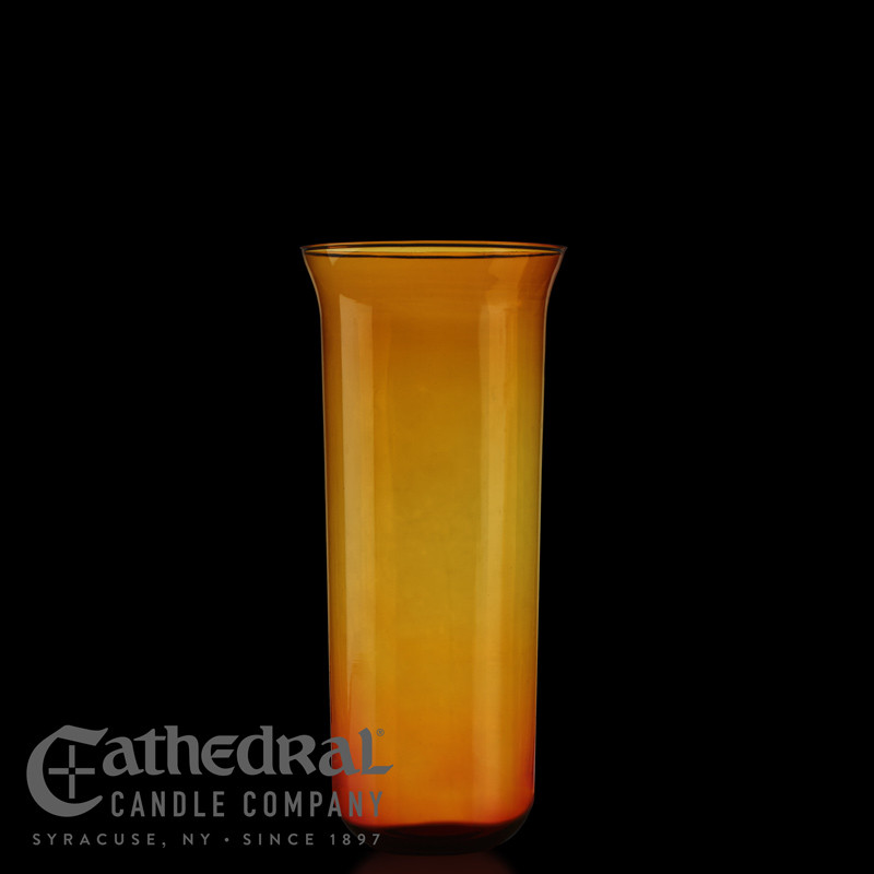 8-Day Glass Globe (Amber) - 10