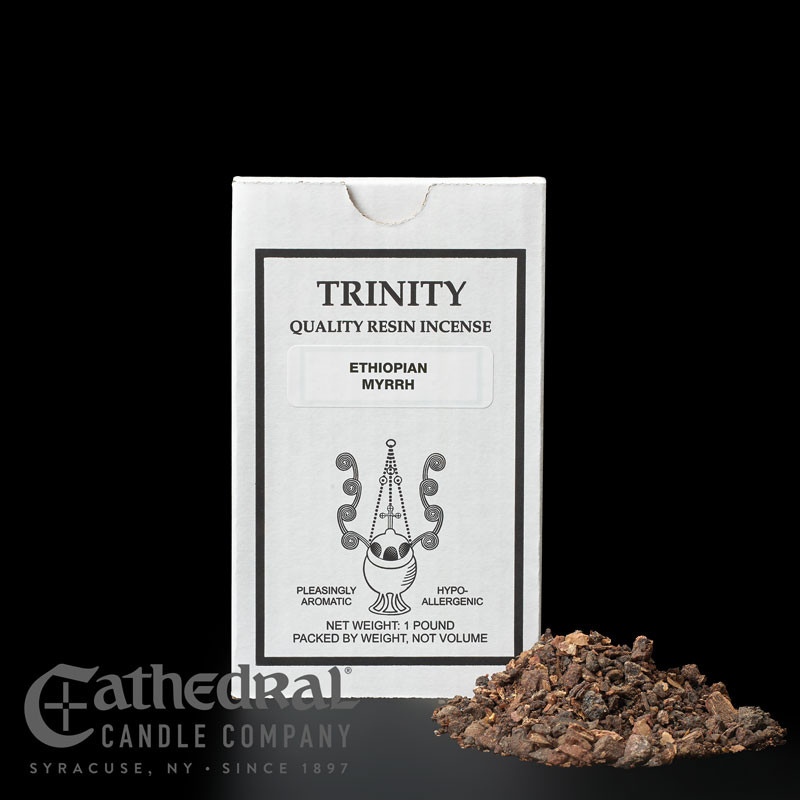Trinity Kenya Myrrh Incense - 1 LB Box - Cathedral Candle