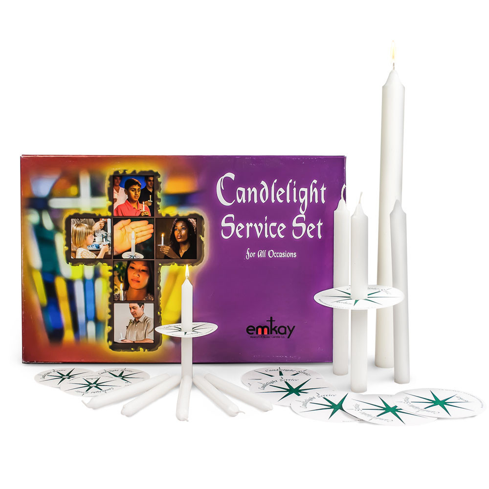 5" Candles Complete Candlelight Service Set of 250