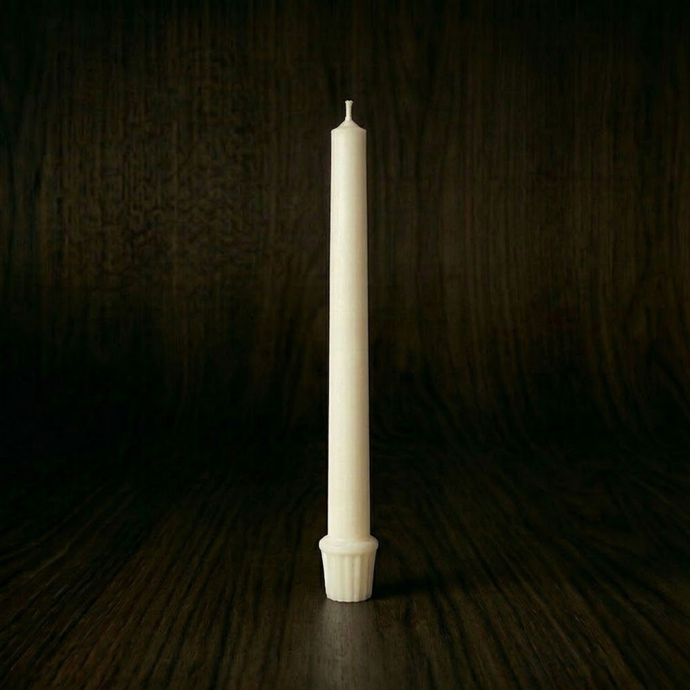 Stearic Candle 1-1/8" x 15" Self Fit (12) - Emkay