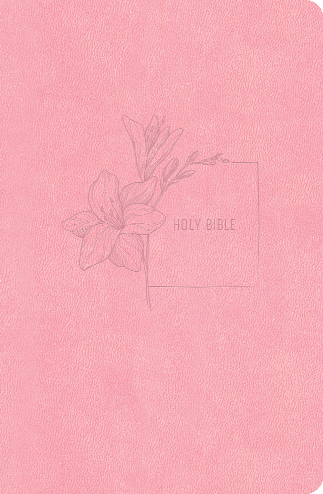 CSB Compact Bible, Value Edition, Soft Pink LeatherTouch (Bulk Case of 20)