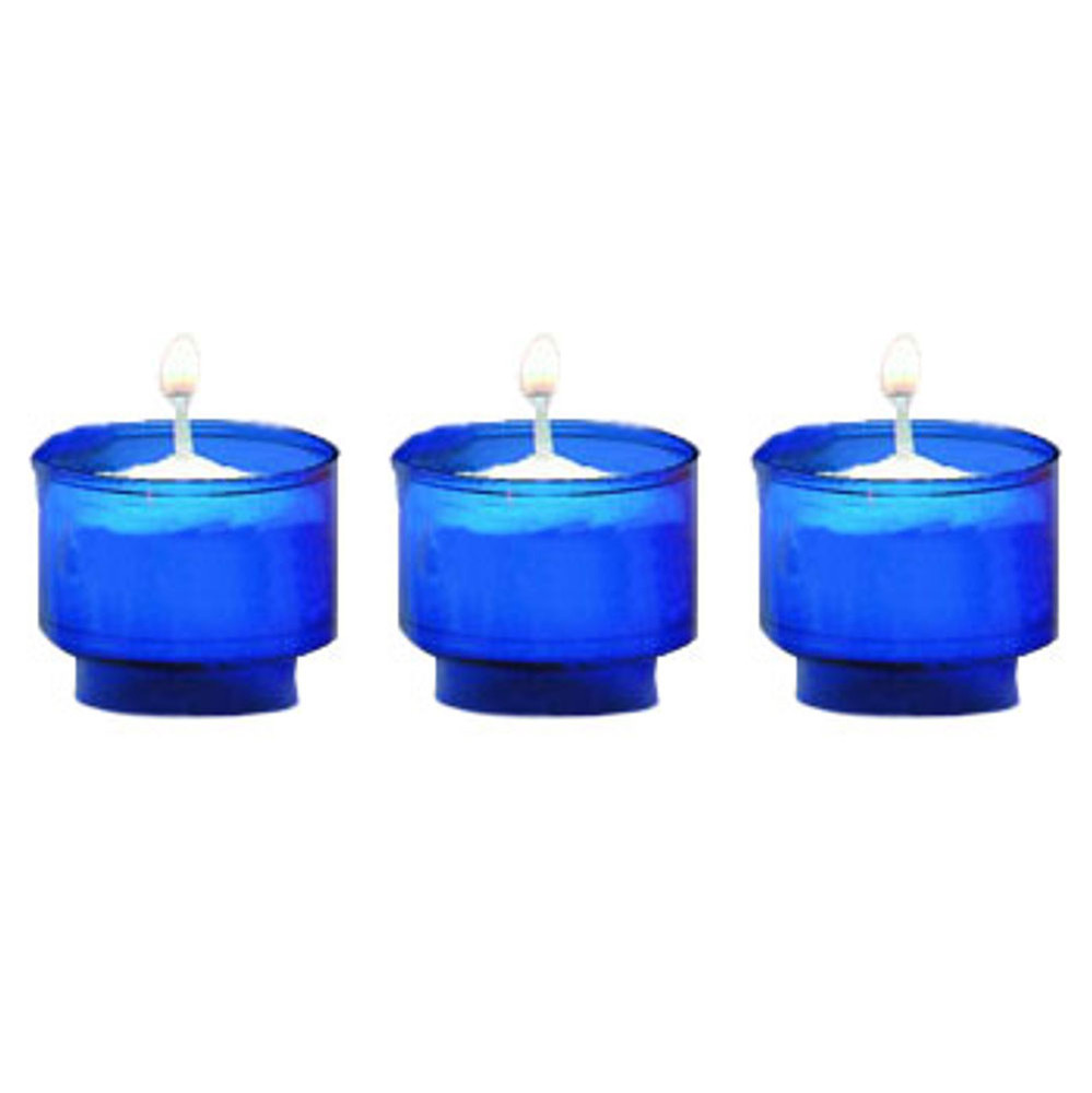 4-Hour Votive Candle (Blue, Case of 288)