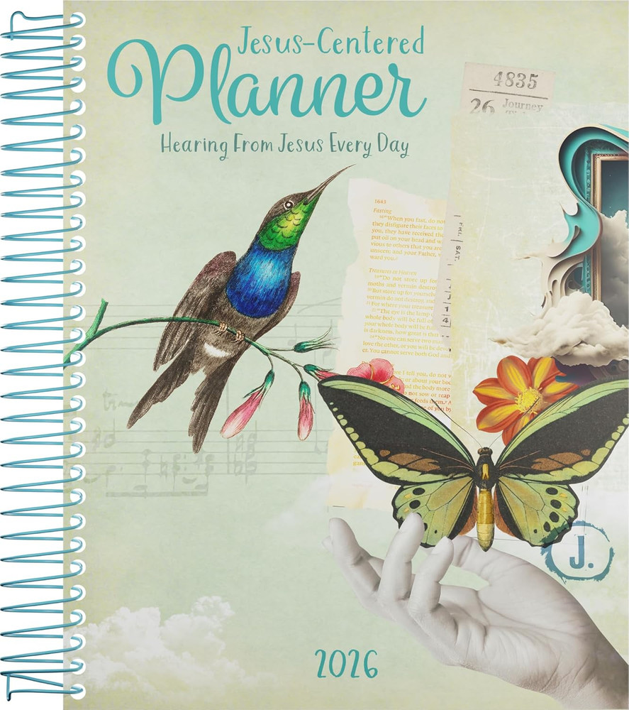 Jesus-Centered Planner 2026: Hearing From Jesus Every Day, English