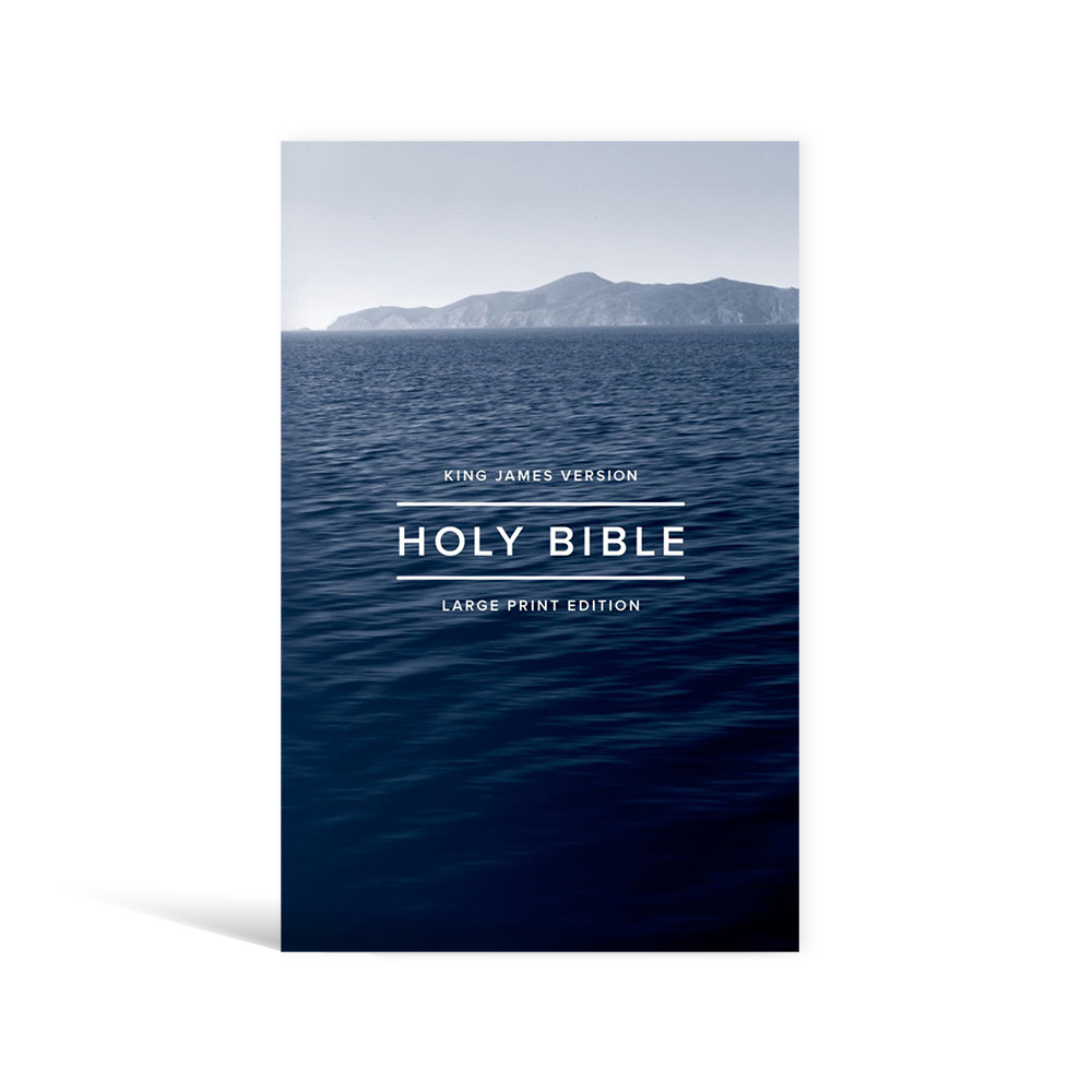 KJV Outreach Bible, Large Print (Paperback) - Bulk Case of 36