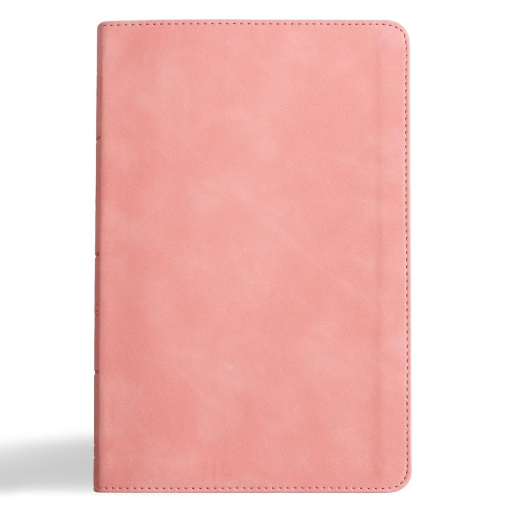 CSB Thinline Bible (LeatherTouch, Blush Pink) - Bulk Case of 24